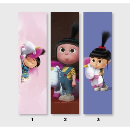 Kit Marca Páginas Meu Malvado Favorito Agnes