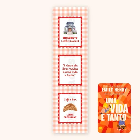 Marca Página Uma Vida E Tanto Emily Henry