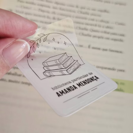 Kit 10 Adesivos Minha Biblioteca Particular