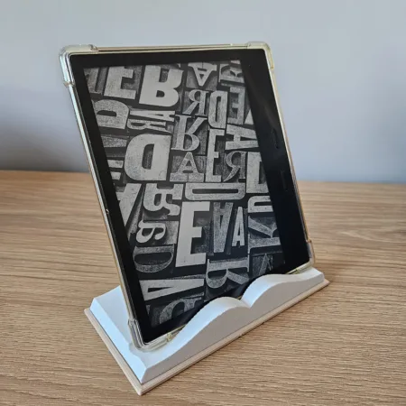 Suporte  de mesa para Kindle Formato Livro Aberto