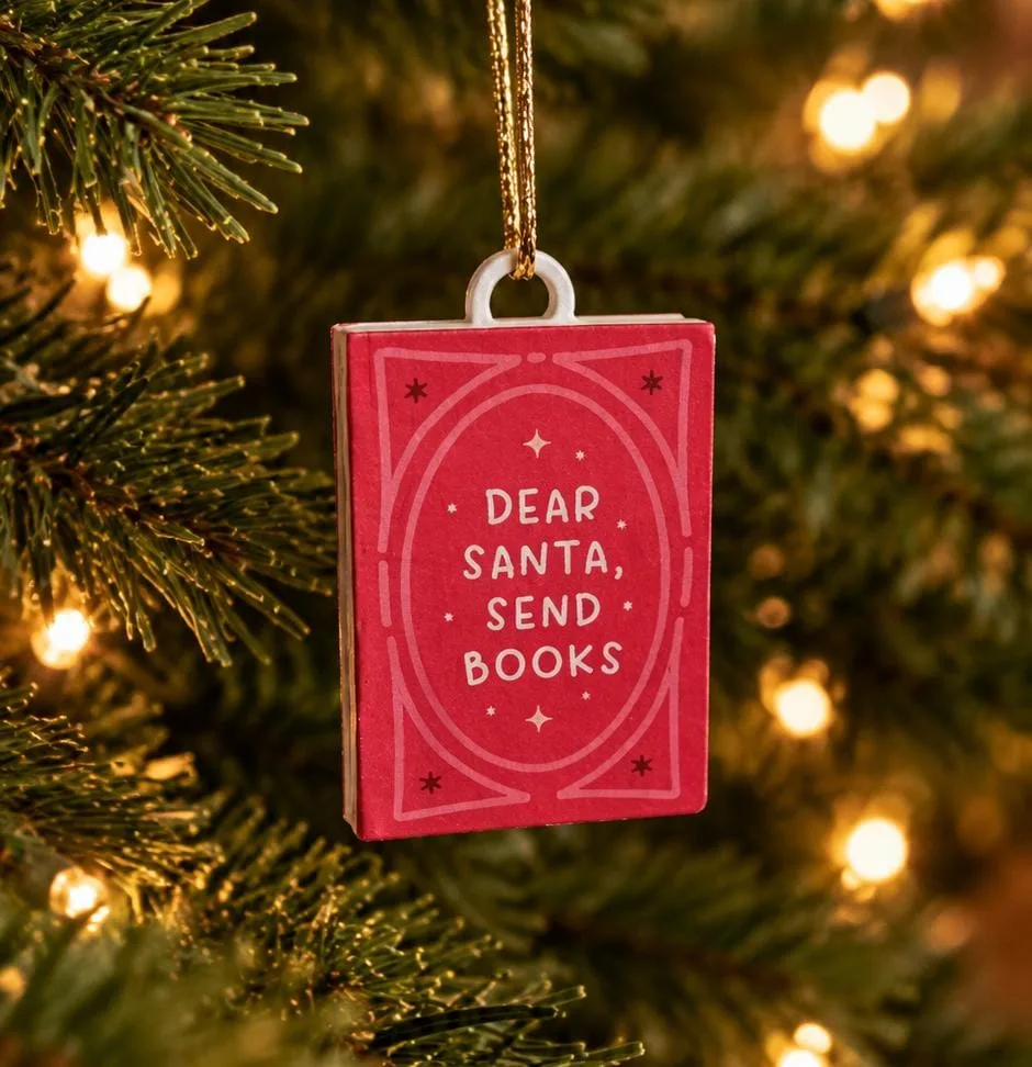 Mini Livros Natalinos – Enfeites para Árvore de Natal - Imagem 2
